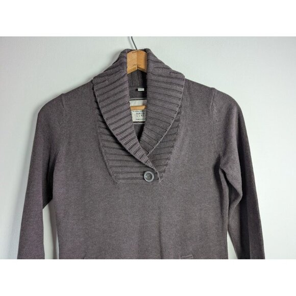 Vintage Y2K Esprit Sweater Women's Size Large Preppy Academia Chocolate Brown - Picture 10 of 12